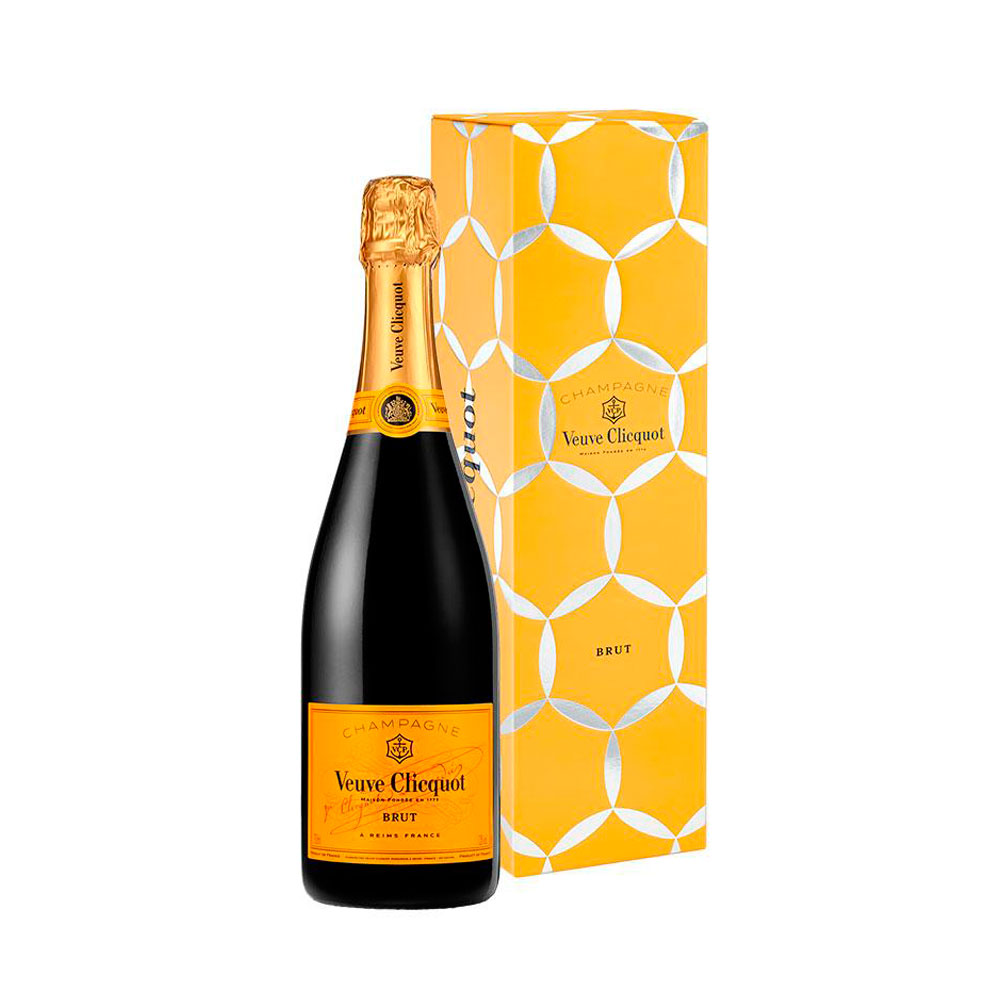 Champagne Veuve Clicquot Brut 0,75 Litros Estuche