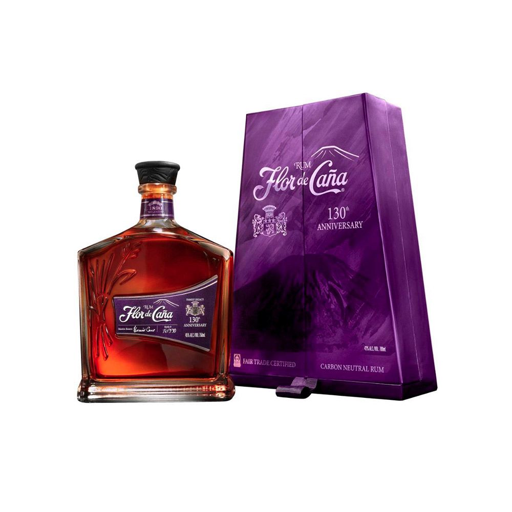 Ron Flor De Caña 20 Años 130th Anniversary Estuche