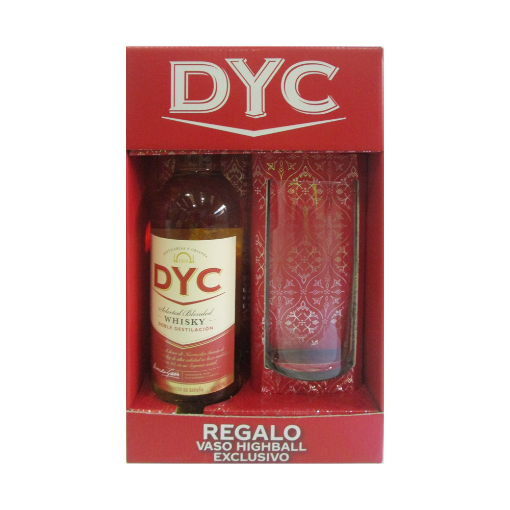 Whisky Dyc 5 Años Vaso