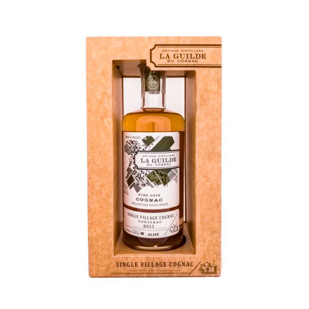 Cognac La Guilde Du Cognac Fine Bois 2011 Estuche