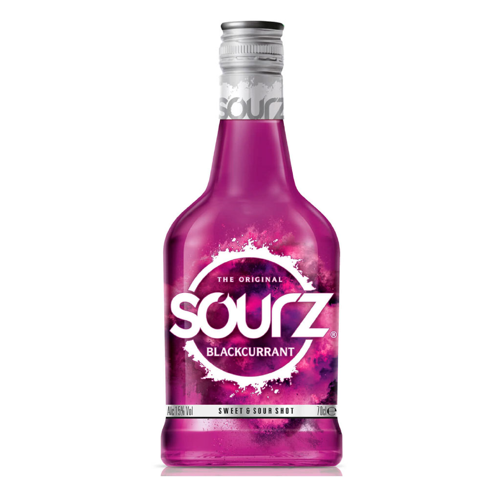 Licor Sourz Blackcurrant