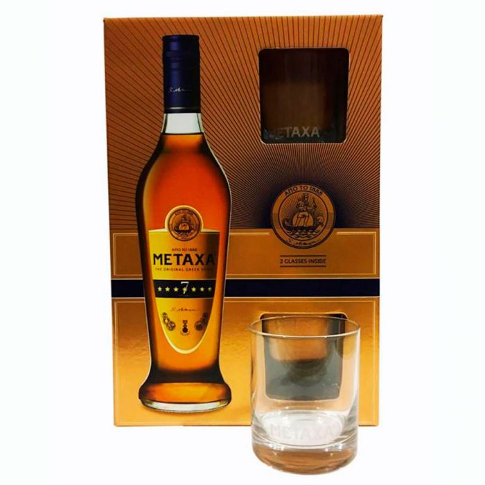 Brandy Metaxa 7 Star Vaso
