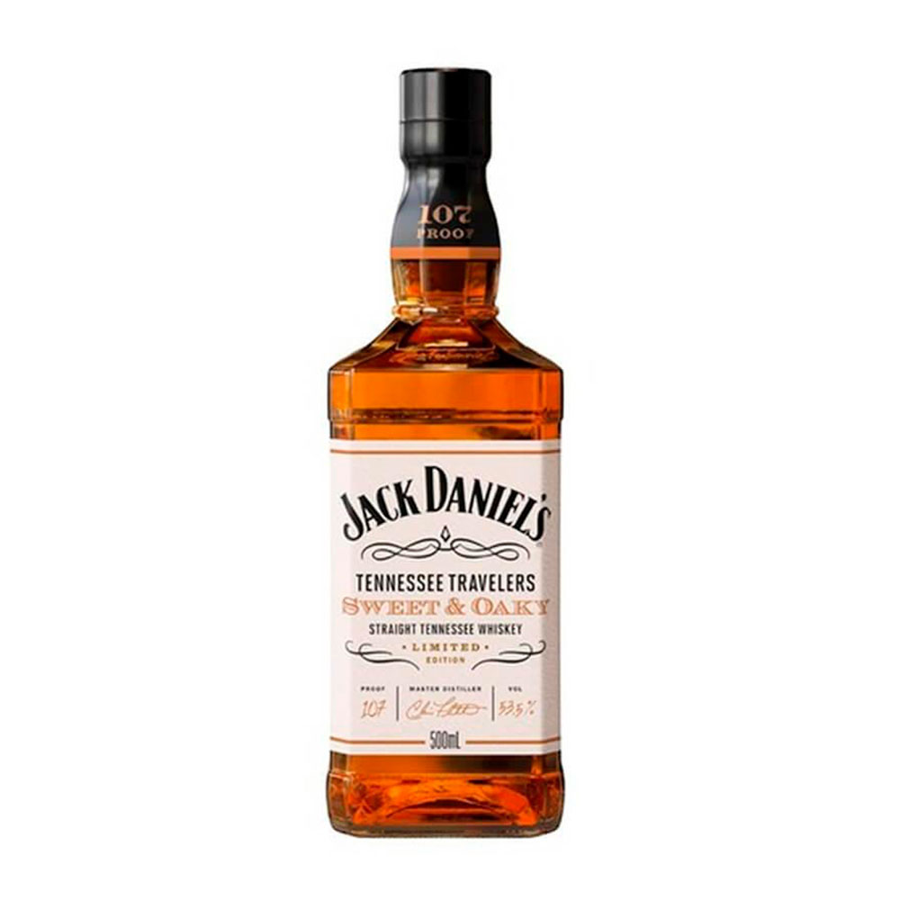 Whisky Jack Daniels Tennesee Sweet & Oaky 0,5 Litros