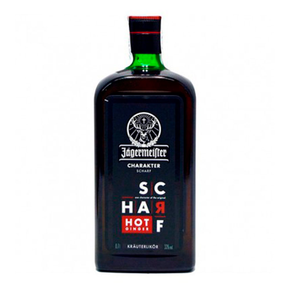 Licor Jagermeister Scharf Hot Ginger Vasos Chupito