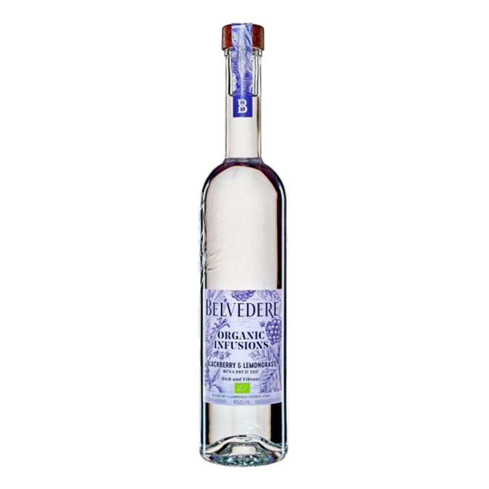 Vodka Belvedere Organic Infusion Blackberry & Lemongrass 1 Litro