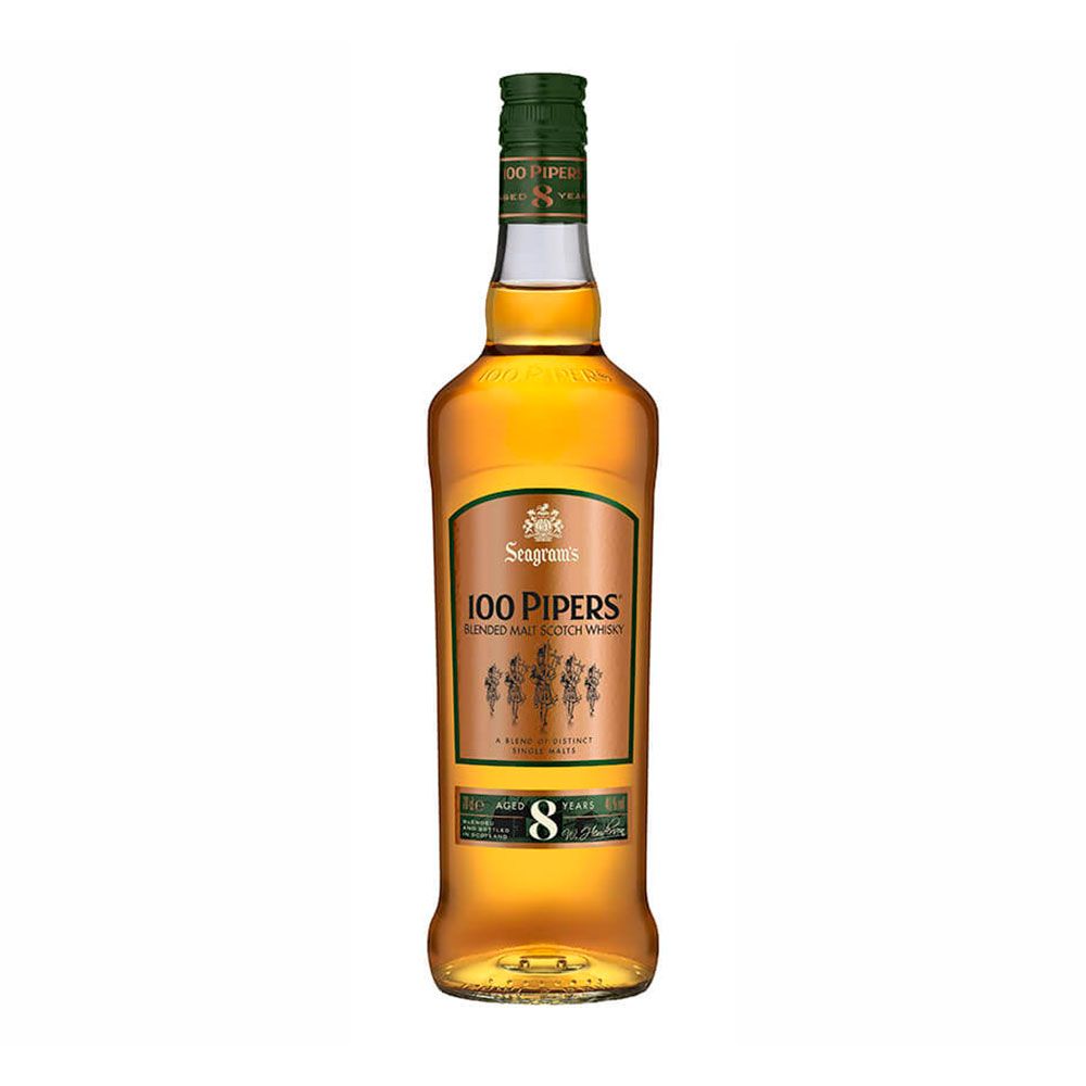 Whisky 100 Pipers 8y