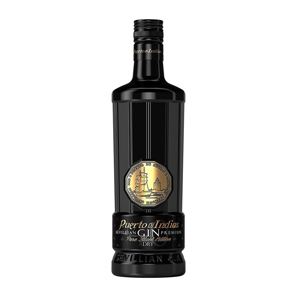 Ginebra Puerto De Indias Pure Black Edition 1 Litro