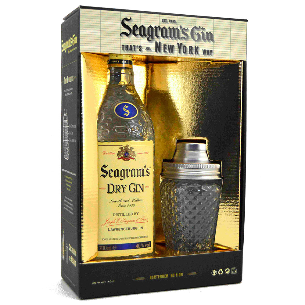 Ginebra Seagrams Coctelera