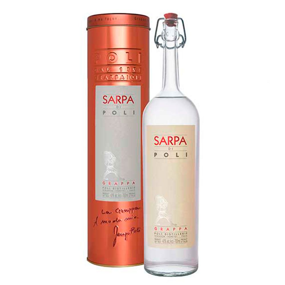 Licor Grappa Poli Sarpa Estuche