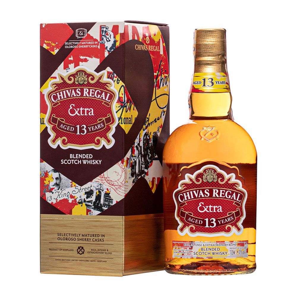  Chivas Regal 13 Años Extra Oloroso Sherry Cask Estuche