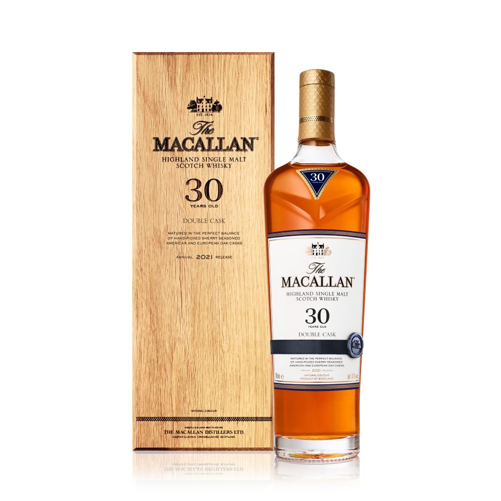  Macallan 30 Años Double Cask Caja Madera