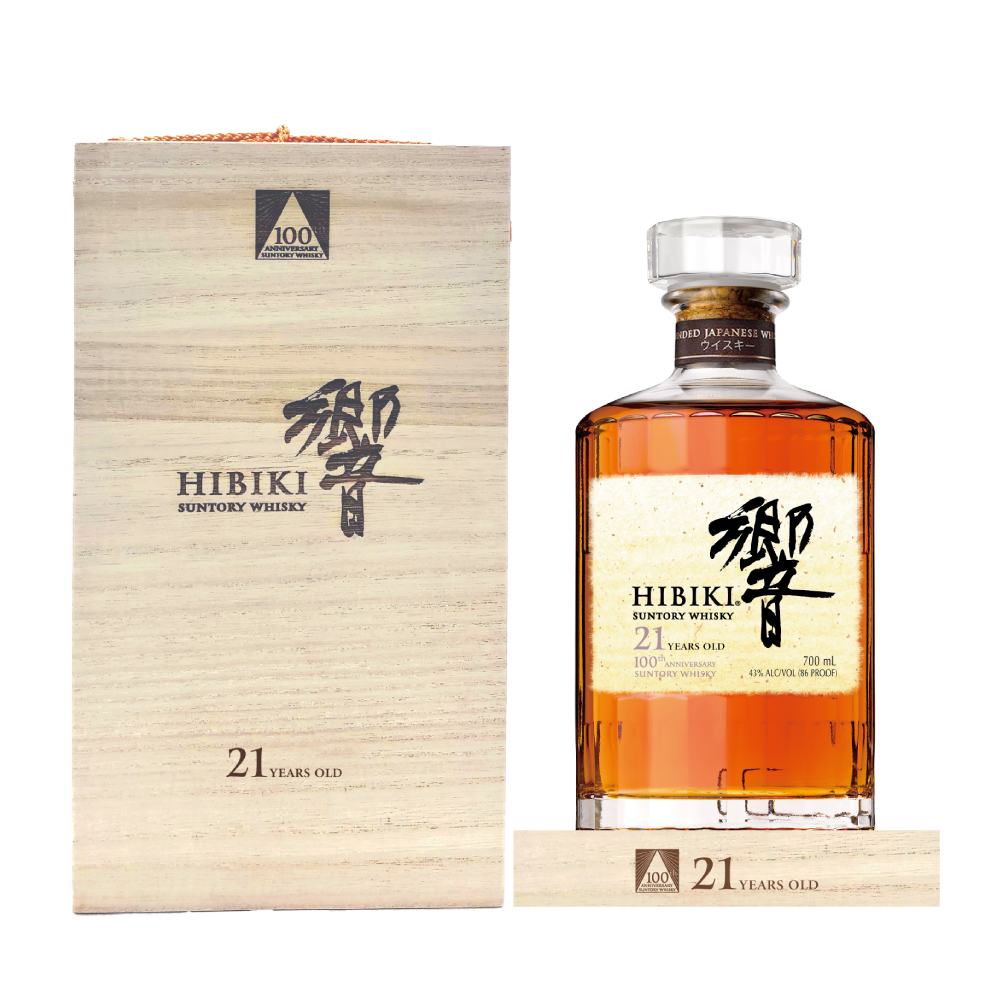 Hibiki 21 años Edición Limitada 100 aniversario Suntory Whisky