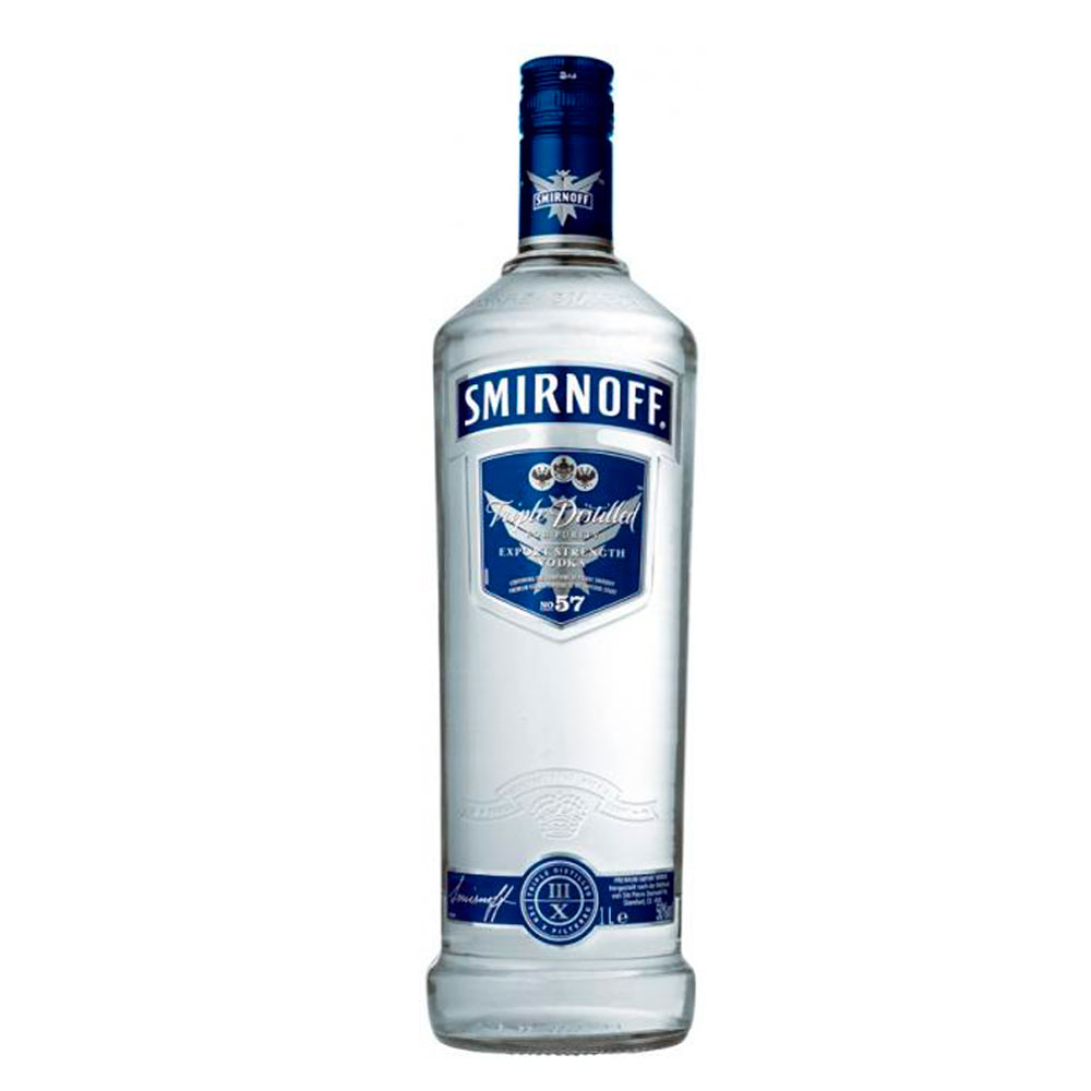 Vodka Smirnoff Blue 1 Litro