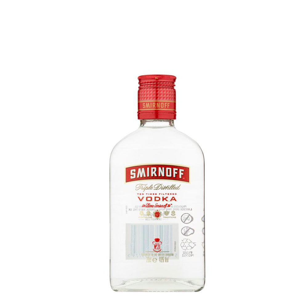 Vodka Vodka Smirnoff Red 0,2 Litros