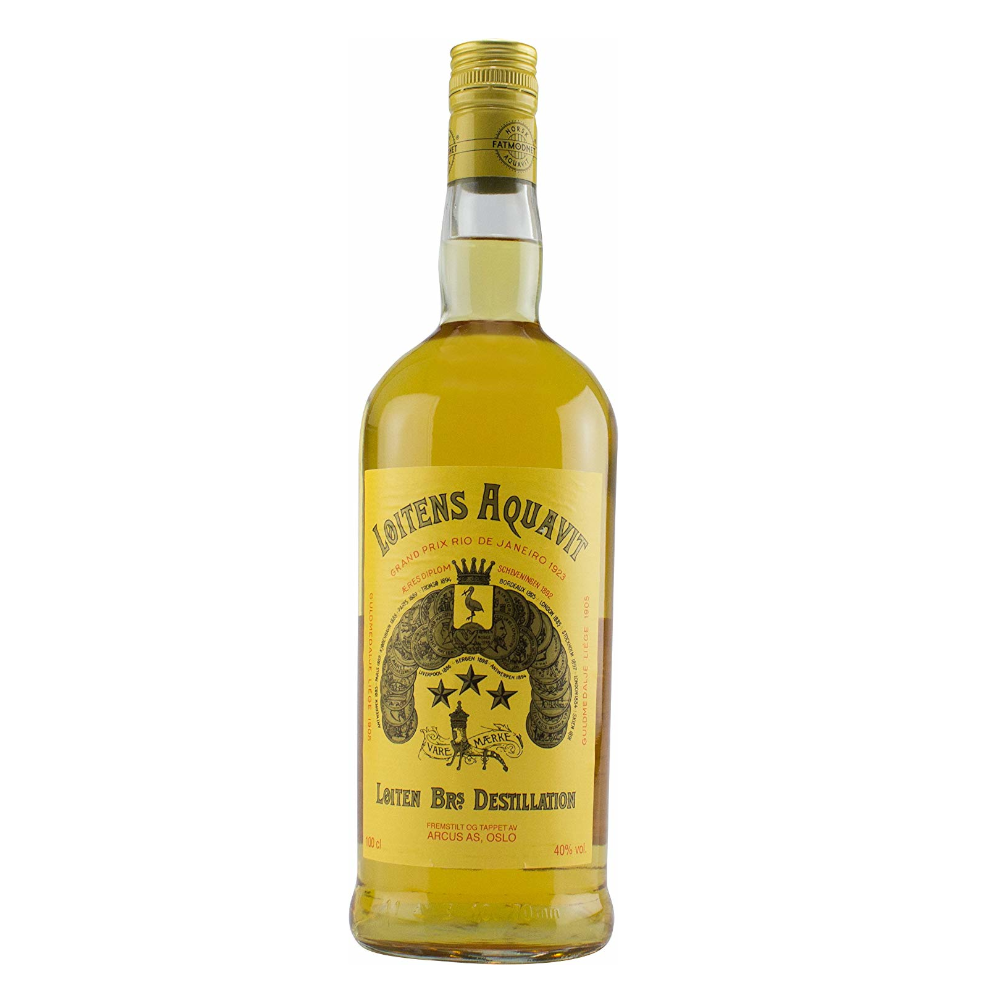 Aguardiente Loitens 3 Star Aquavit 1 Litro