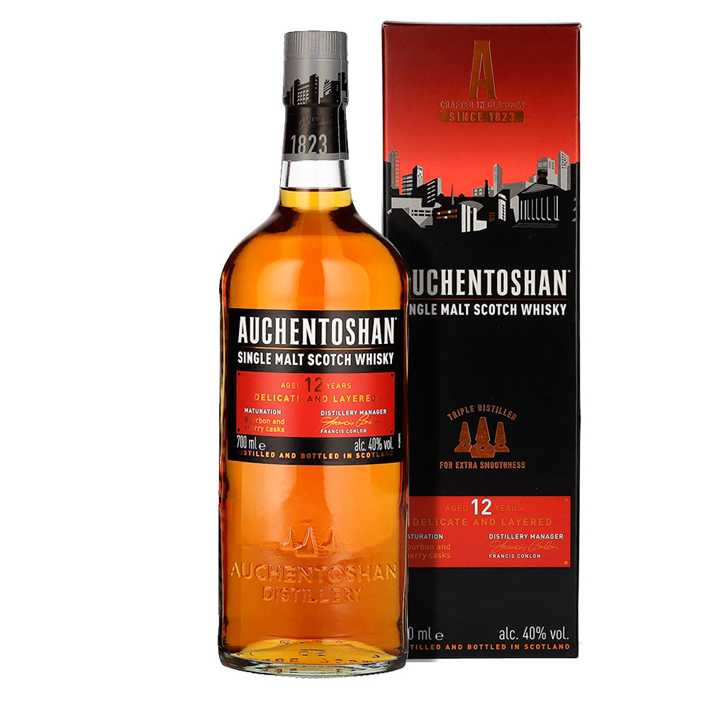 Whisky Auchentoshan 12 Años Estuche