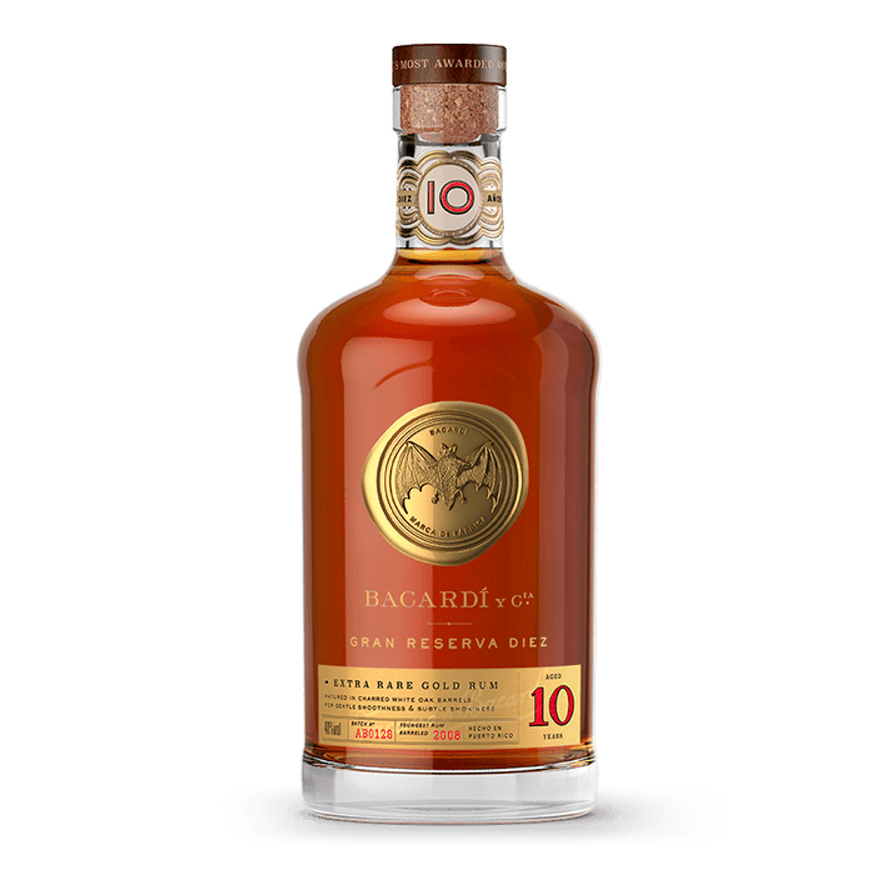 Ron Bacardi Gran Reserva Diez 1 Litro