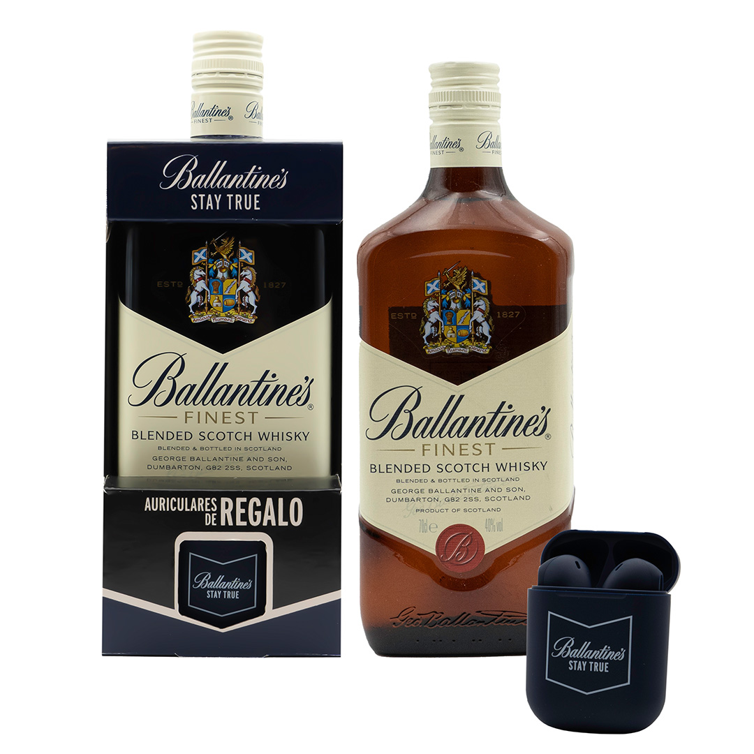 Comprar Ballantines con estuche y auriculares de regalo | Topdrinks
