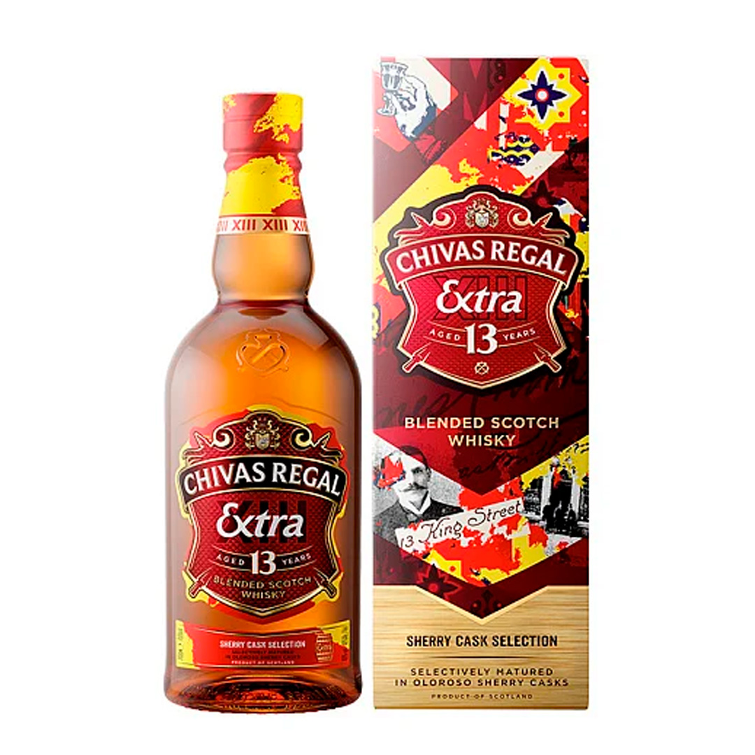 Comprar Chivas 13 Años Extra Bourbon Cask con estuche | Topdrinks
