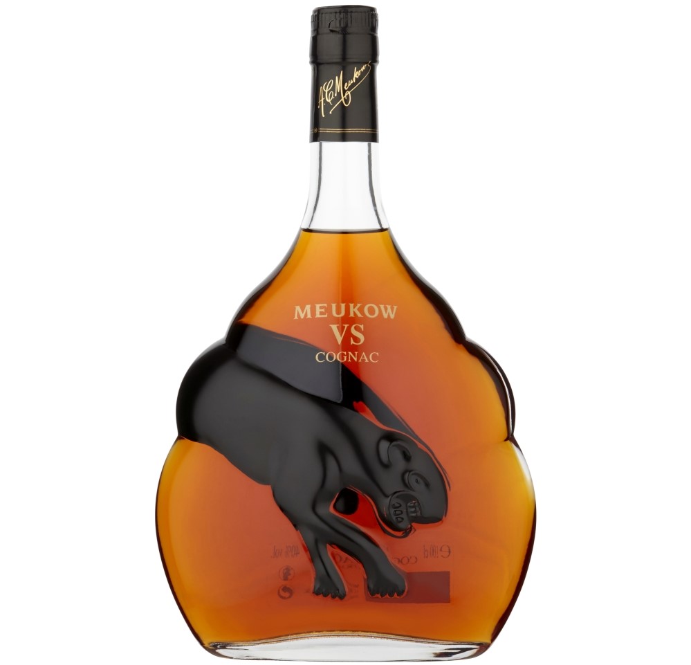 Cognac Meukow V.s. Black 1 Litro Estuche