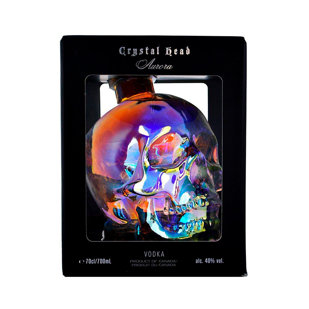 Comprar Vodka Crystal Head Aurora estuche | Topdrinks