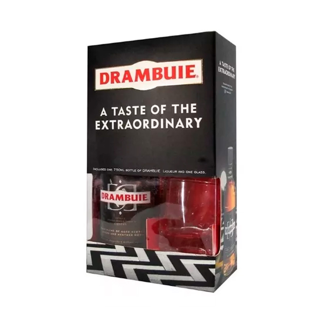  Drambuie  Estuche  Vaso