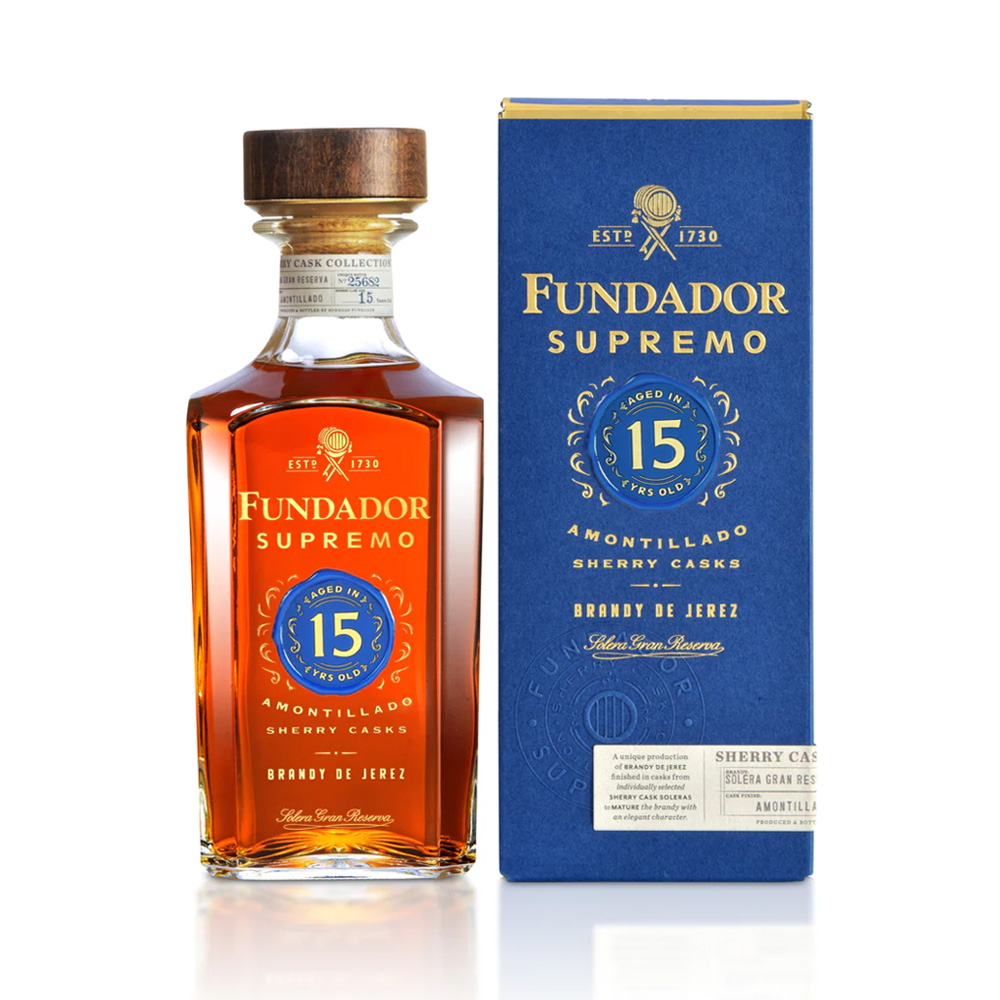 Brandy Fundador Supremo 15 Amontillado