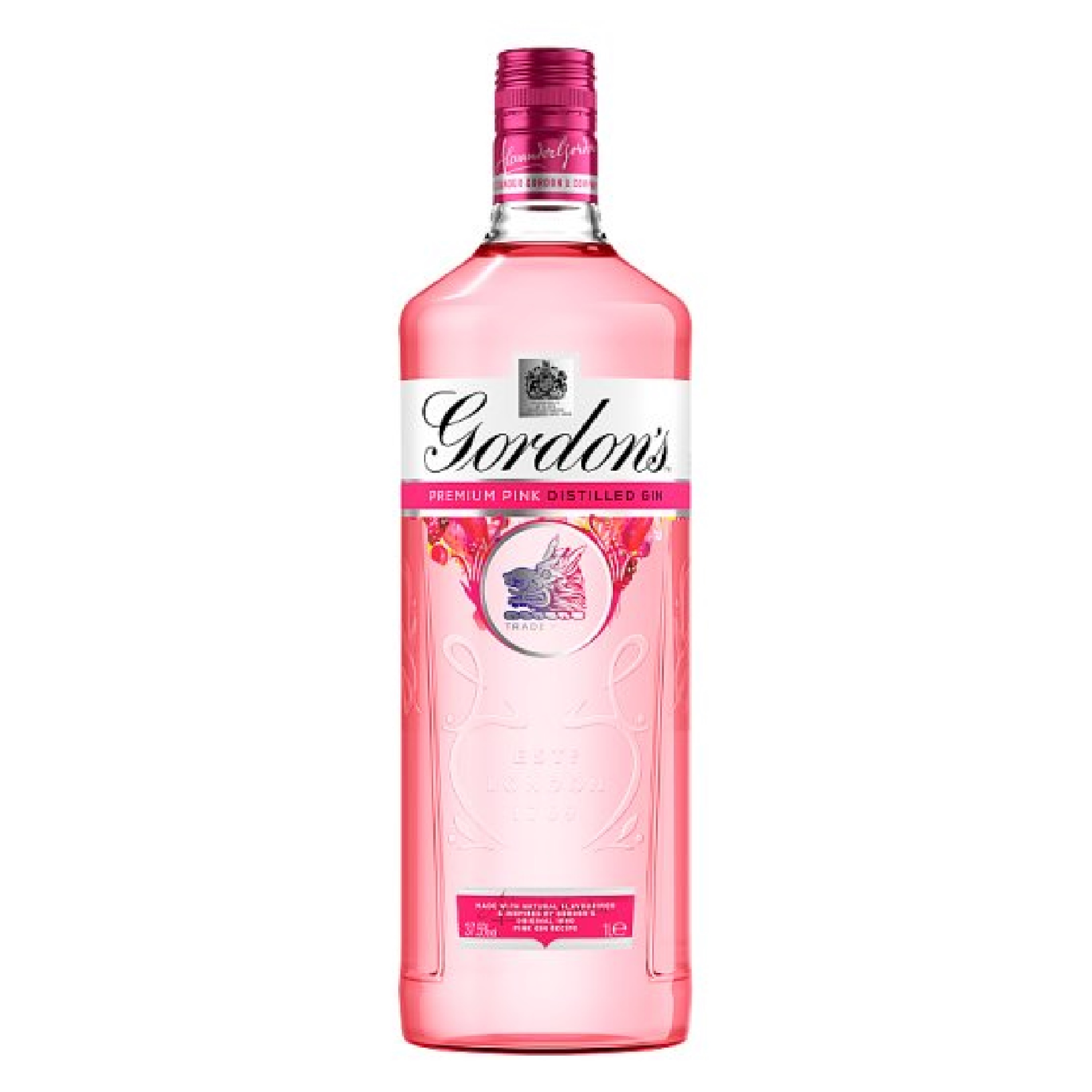 Ginebra Gordons Pink Rose 1 Litro