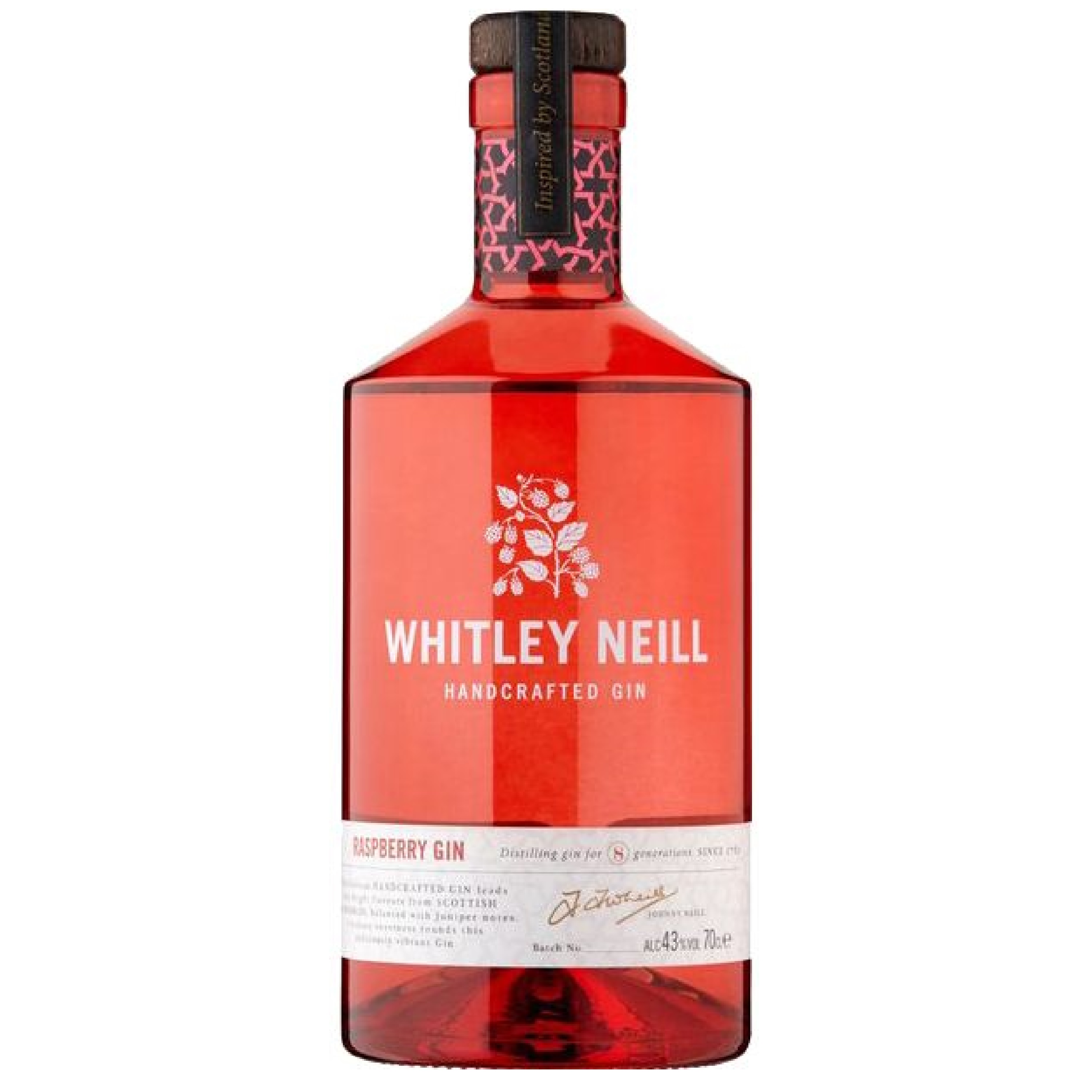 Ginebra Gin Whitley Neill Raspberry