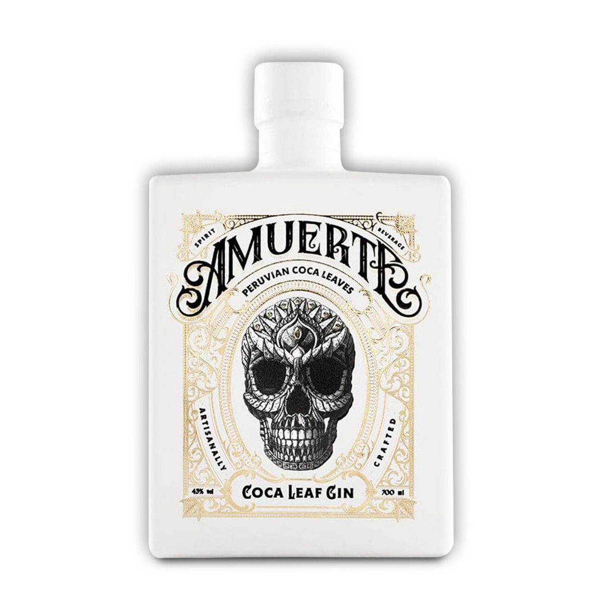 Ginebra Gin Amuerte Coca Leaf - White Edition