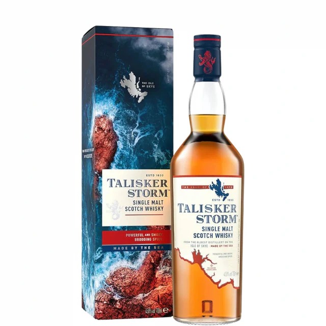 Whisky Talisker Storm Estuche