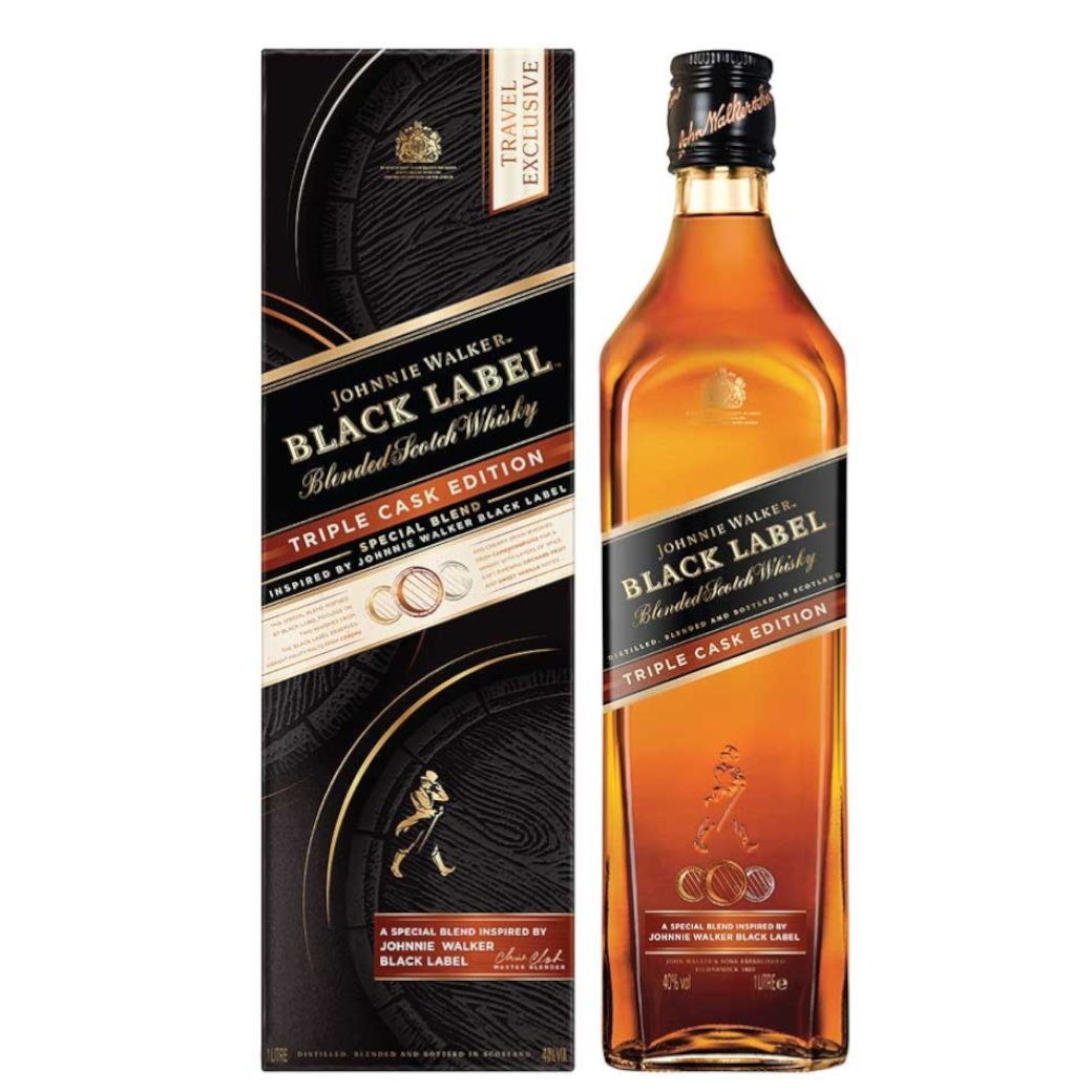 Whisky Johnnie Walker Black Triple Cask en Estuche | TopDrinks