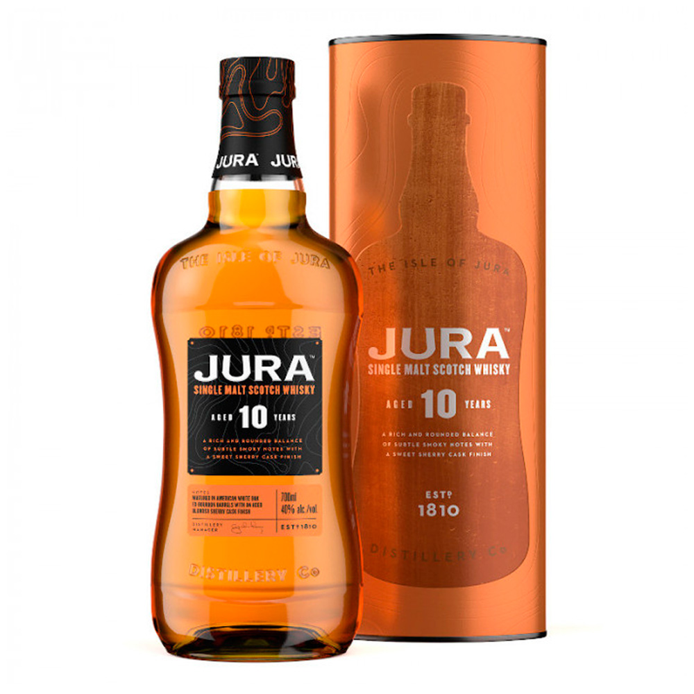 Whisky Isle Of Jura 10 Años Estuche