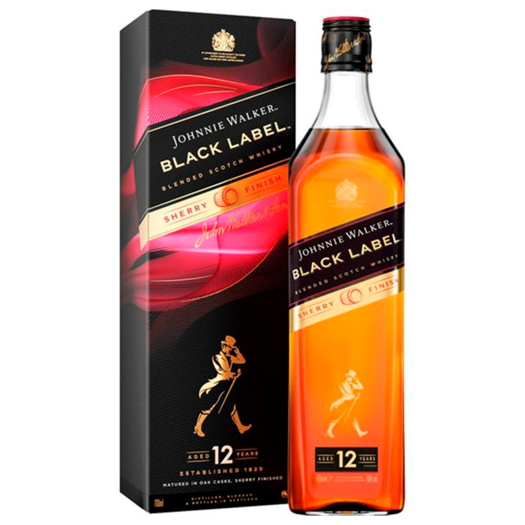 Comprar Johnnie Walker Black Label Sherry Finish con estuche | Topdrinks