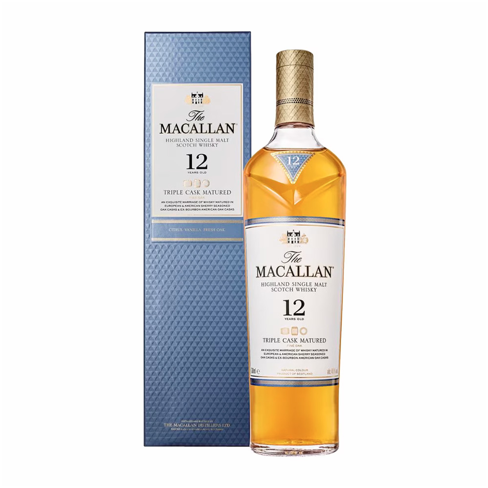 Whisky Macallan 12 Años Triple Cask Matured Estuche