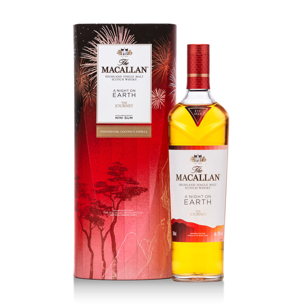  Macallan A Night On Earth The Journey Estuche