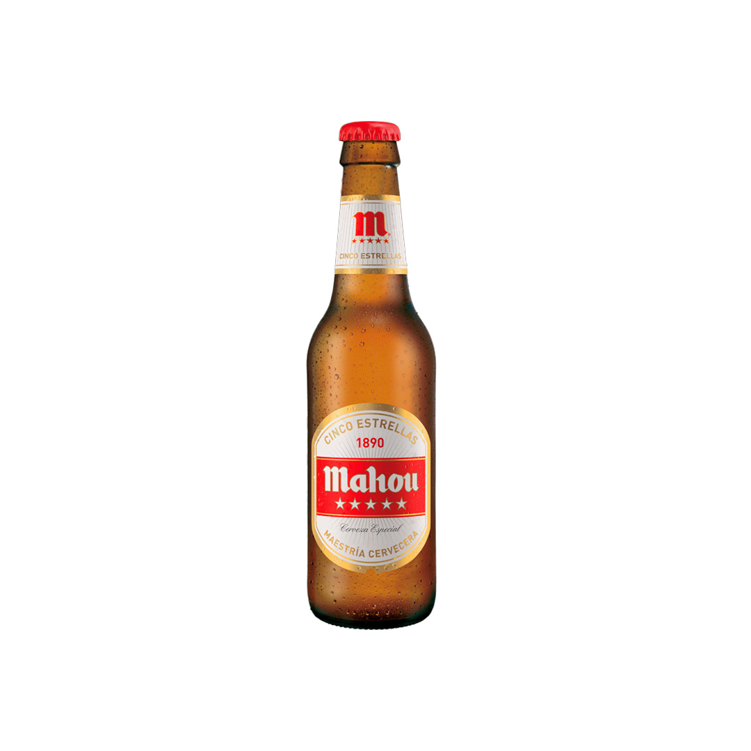  Mahou 5 Estrellas Botella 0,25 Litros