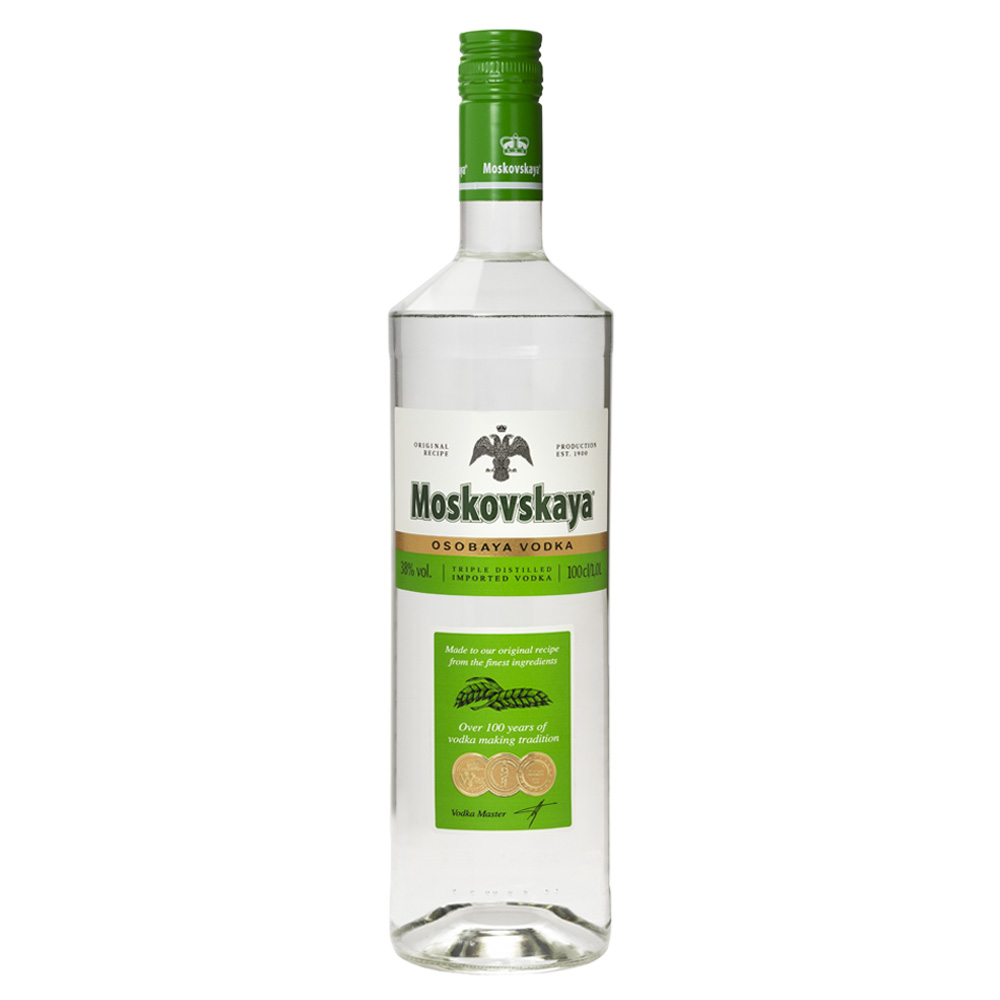 Vodka Vodka Moskovskaya 1 Litro