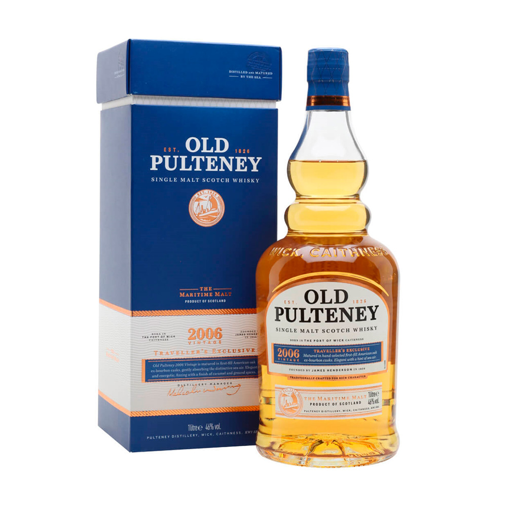 Whisky Old Pulteney 2006 1 Litro 2006 Estuche