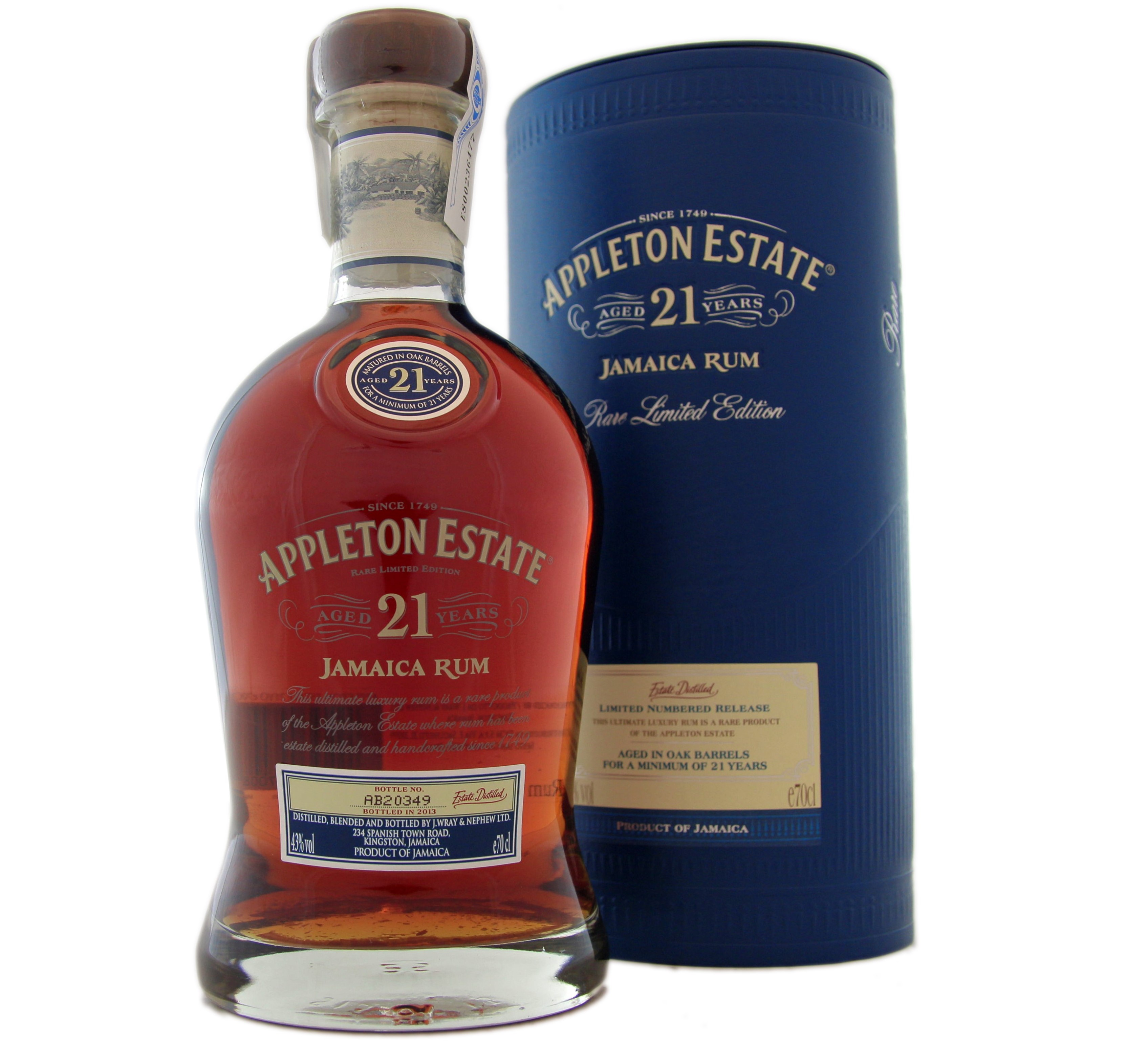 Ron Appleton 21 Años Estuche
