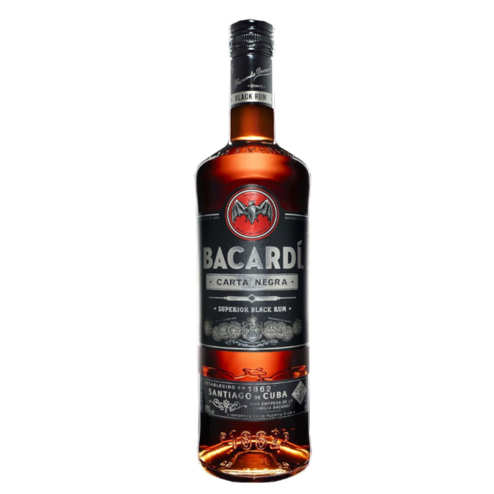 Ron Bacardi Carta Negra 1 Litro