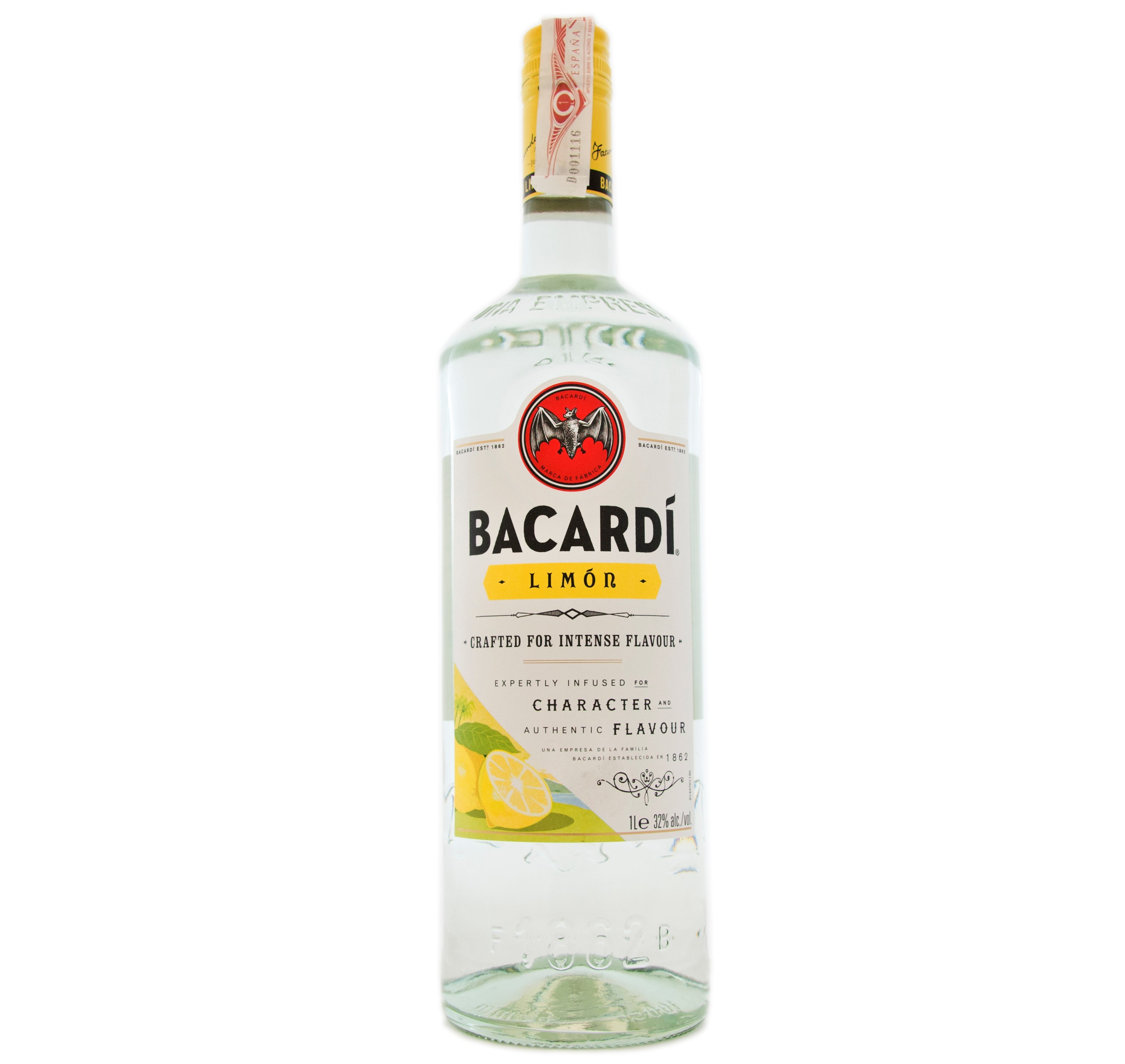 Ron Ron Bacardi Limon 1 Litro