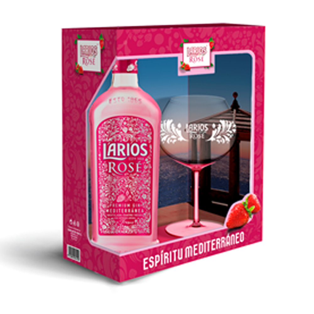 Ginebra Larios Rose 1 Copa