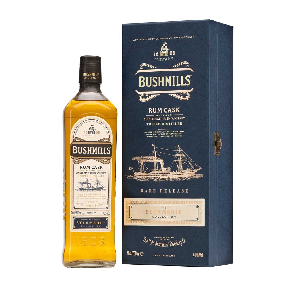 Whisky Whisky Bushmills Steamship Rum Cask Estuche