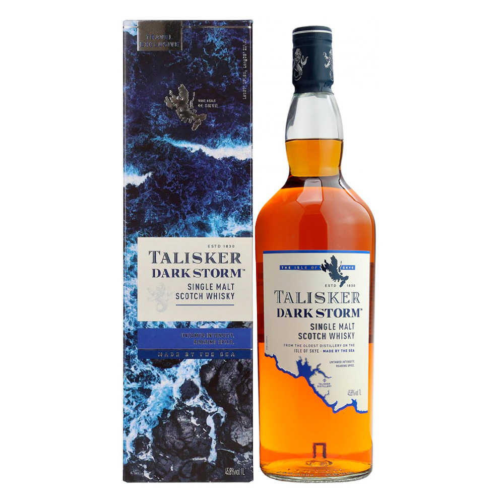 Whisky Talisker Dark Storm 1 Litro Estuche