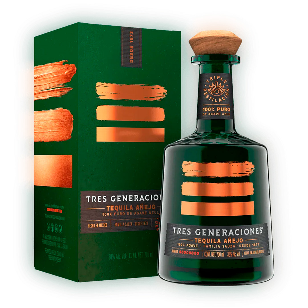 Comprar Tequila Añejo Tres Generaciones con Estuche | Topdrinks