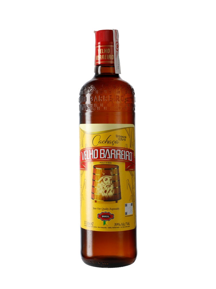 Aguardiente Aguardiente Cachaca Velho Barreiro 1 Litro