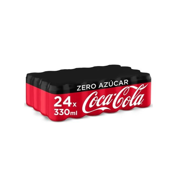 Refrescos Refrescos Coca Cola Zero Lata Reetiquetado Español 0,33 Litros
