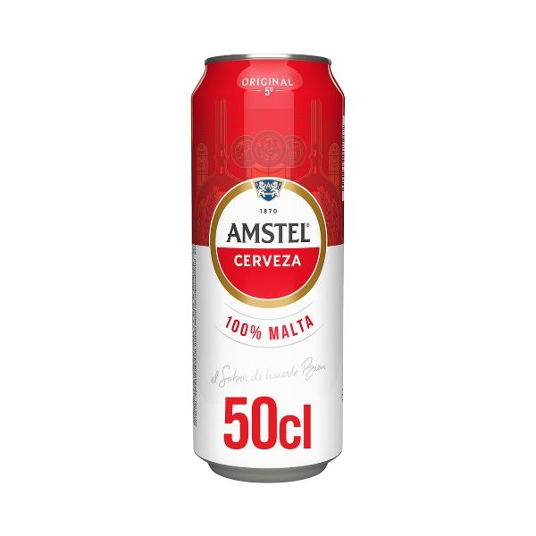 Cerveza Cerveza Amstel Lata 0,5 Litros