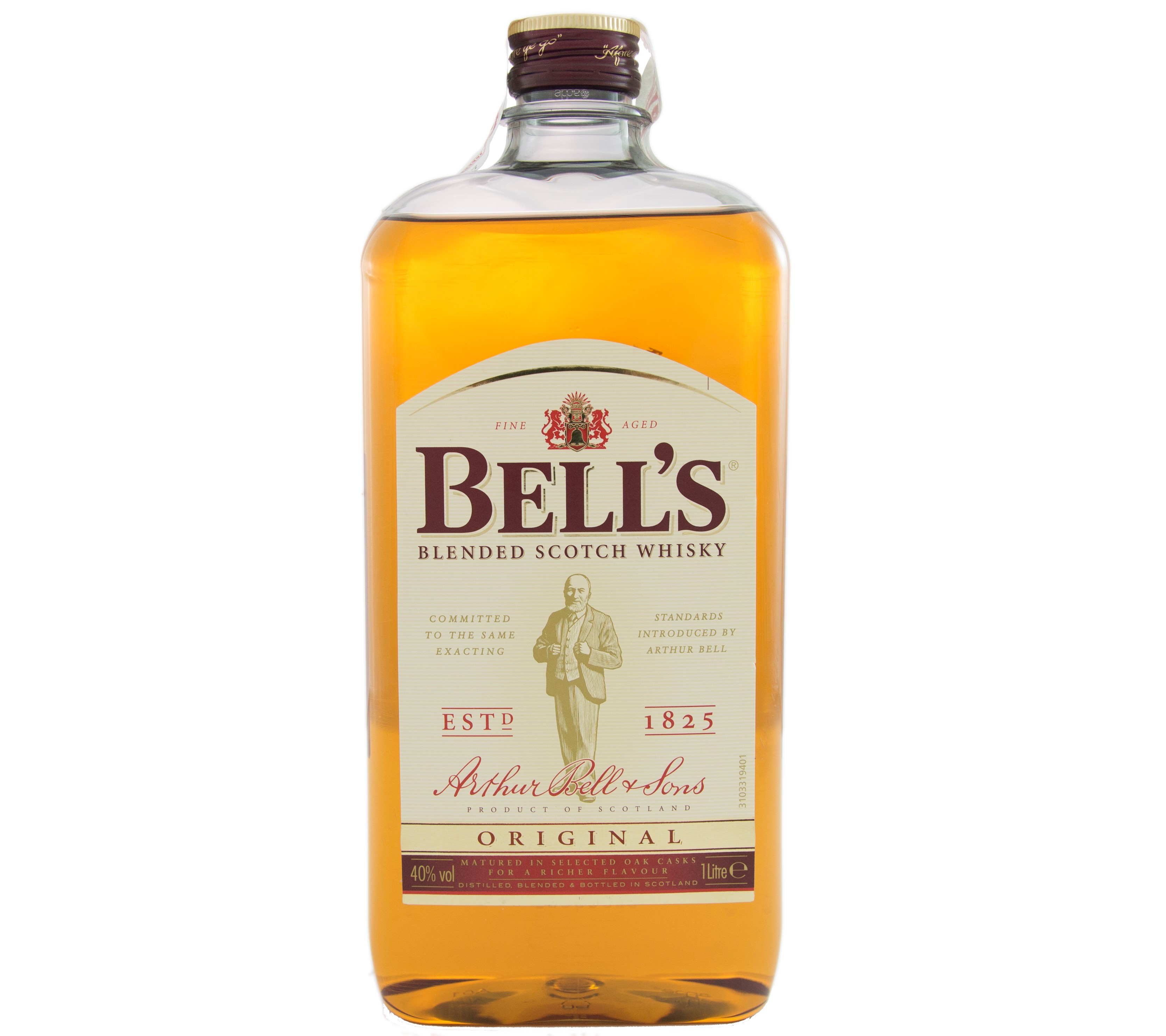 Whisky Bells Pet 1 Litro